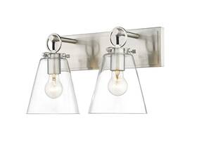 Zbf46916bn Bellevue Zbf46916 Sylvester 2 Light 16 Inch W Vanity - Nickel Zbf46916bn Bellevue Zbf46916 Sylvester 2 Light 16 Inch W Vanity - Nickel