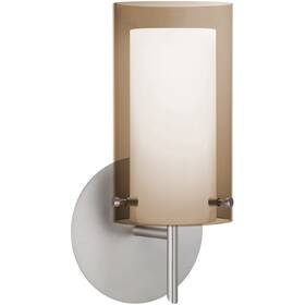 1sw-s44007-sn Besa Lighting Pahu 4 Wall Sconce Satin Nickel
