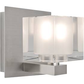 1wf-bolofr-sn Besa Lighting Bolo Bathroom Vanity Light Satin Nickel