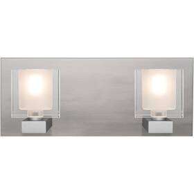 2wf-bolofr-led-sn Besa Lighting Bolo Bathroom Vanity Light Satin Nickel