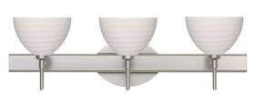 3sw-4679kr-sn Besa Lighting Brella Bathroom Vanity Light Satin Nickel