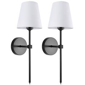 Wlme-019b Beser Win Wall Sconces Sets Of 2 Retro Industrial Lamps Vanity Lighting With White