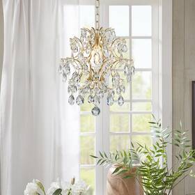 Ak-aj-18162 Bestier Gold Modern Pendant Chandelier Crystal Raindrop Lighting Ceiling Ligh