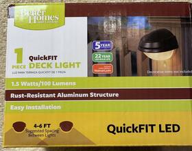 Bh17-022-099-24 Better Homes & Gardens And Quickfit Led Deck Light Oil Rubbed Bronze 1.5w 100lm
