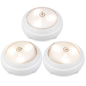 B620w-3 Bigmonat Push Light Led Tap Lights Battery Operated Wireless Stick On