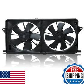 Blackhorse-racing B0bngvd8jh Blackhorse-racing Dual Radiator Cooling Fan Assembly Compatible Cadillac Dts