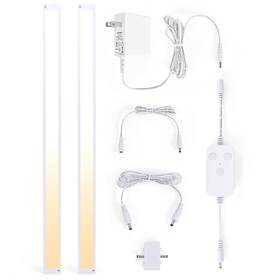 Bls5002 Blessinglux 2pack 20inch Dimmable Led Under Cabinet Light Kit 2700k To 6000k Smart U