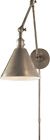 Sl2923 Boston Arm Light Functional Comfort Two - Visual Wall Nickel Polished