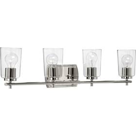 55385-pnci Bowery Grove Art Bathroom Vanity Light Polished Nickel