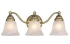 Vl35123a Brass 3-light Vaxcel Antique Oil Bathroom Vanity Fixture Standford