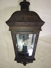 89701 Brass Seedy Glass Lantern Spectrum Ss Genie Dark Outdoor House Db Wall