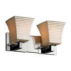 38928763 Bray5403 Brayden Studio Darrien Vanity Light Pleats Polished Chrome 191704567422
