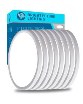 Bfl9-d230h23-18w Bright Future Lighting Led Flush Mount Ceiling Light Fixture Round 9 Inch 18w 1860lm 3000k 4000k 600