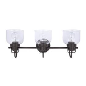 Vanity-9 Brio Lighting Br803blk Used Brighton - 3 Light Bath Inches Tall And 24 Vanity-9 Brio Lighting Br803blk Used Brighton - 3 Light Bath Inches Tall And 24