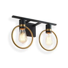 Brivolart Bathroom Vanity Light Fixture 2-light E26 Mirror Front
