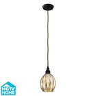 46007 Bronze Oiled Light 1 Bulb Danica Pendant
