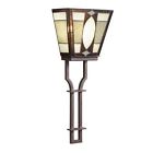 69121 Bronze Wall Sconce Denman Tiffany Casual Lighting Kichler Olde