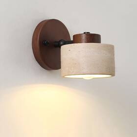 Brrskbk 461256368770 Natural Stone Wall Sconce Adjustable Marble Mounted Bathroom Lig