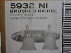 5932ni Brushed Glass 2-lt Kichler Satin 100w Etched Fixture Nickel Bathroom