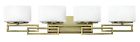 Am-a-515 Brushed Vanity 5104br Lighting 4 Light Bathroom Hinkley --515 " Bronze 34