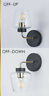 Bsm-1008w Bsm Minimalist Wall Light Glass Sconce Clear Transparent Industrial Lamp