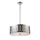 10174 Bulb Pendant Anastasia Nickel 5 Polished Light