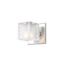 C143-01-ch Golden Lighting Block Light Bathroom Sconce Inches Wide