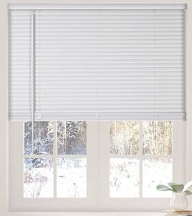 04mv2344600 Calyx Interiors Cordless White 1 Inch Light Filtering Mini Blinds 34.5 04mv2344600 Calyx Interiors Cordless White 1 Inch Light Filtering Mini Blinds 34.5