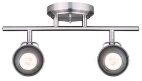 It622a02bn10 Canarm 062345380582 Ltd Polo 2 Light Track Rail Brushed Nickel With Adjustable Heads It622a02bn10 Canarm 062345380582 Ltd Polo 2 Light Track Rail Brushed Nickel With Adjustable Heads