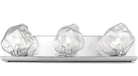 W0488-03ch Canarm 062345447698 3 Bulb Vanity Light Chrome Finish 6.69 X 7.48