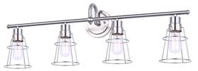 Ivl1053a04bn Canarm 062345465401 Vanity Brushed Nickel Finish 10.625 X 33.25 7.0