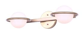 Ivl1025a02gd9 Canarm Ivl1025a029 Cosima 2 Light 21 Inch W Bathroom Vanity - Gold