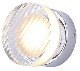 Canarm Lwl297a05ch Benni Led Wall Sconce Acrylic Shade With Chrome Base 13w Dimmable