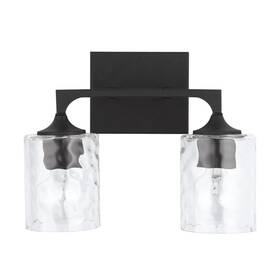 137321bi-486 Capital Lighting 137321-486 Clint 2 Light 14 Inch W Bathroom Vanity - Grey