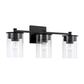 Capital Lighting 146831mb-532 146831-532 Mason 3 Light 21 Inch W Bathroom Vanity - Black
