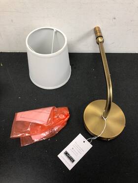 619311ad-674 Capital Lighting Dawson 17 Inch Tall Wall Sconce - Aged Brass