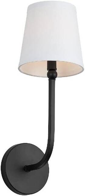 619311mb-674 Capital Lighting Dawson Rustic 17in Tall Wall Sconce Black - New