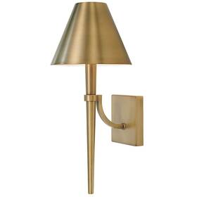645911ad Capital Lighting 1-light Holden Wall Sconce In Aged Brass 19 Inch T X 8 W