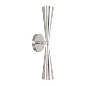 659621pn Capital Lighting 659621 Levi 2 Light 20 Inch Tall Wall Sconce - Nickel