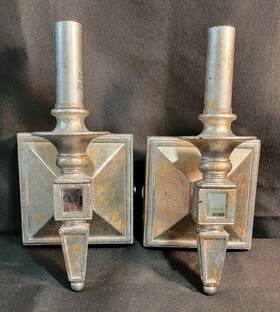 8481sg-535 Capital Lighting 2 10 Inch Tall Wall Sconce Palazzo Distressed Chrome