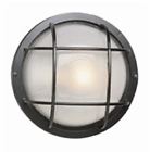 Cb-41505-bk Trans Globe Lighting Bel Air Black Round Bulkhead 736916600354