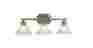 Cb-6683 New Bath Vanity Sconce 3 Light Wall Fixture Vintage Brushed Nickel