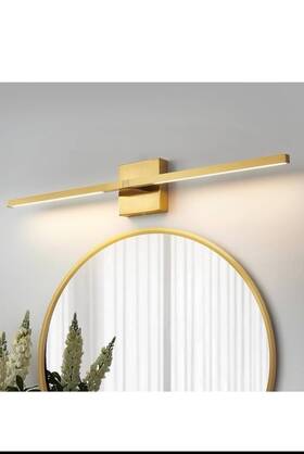 8036wl-30gd Ccycol Gold Bathroom Vanity Light Fixtures 30 Inch Rotatable Modern Led Lights