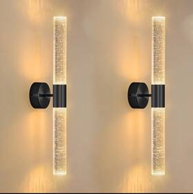 Rs2001-2b-warm-rs Cenozo Black Wall Sconces Set Of 2 Led Modern Dining Room Lighting 10w Rs2001-2b-warm-rs Cenozo Black Wall Sconces Set Of 2 Led Modern Dining Room Lighting 10w