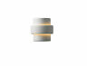 Cer-2205-bis Justice Design Group Light Small Step Interior Bisque 784689132633
