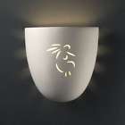 Cer-9030-bis-koko-led-1000 Justice Design Group Sun Dagger Wall Sconce