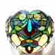 Ch18767iv12-ws1 Dulce Chloe Handcrafted Colorful Victorian Design Stained Glass Wall Sconce Light Fixture 013964815245