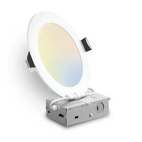 21394 Champion Electronics 6 Inch Recessed Lighting With Junction Box - 5cct Ultra-thin Led Lig 21394 Champion Electronics 6 Inch Recessed Lighting With Junction Box - 5cct Ultra-thin Led Lig