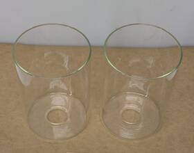 Only-2 Champlain 785247248391 For Parts Pcs. Glass Shade-champlain 3-light Brushed Nickel Vanity Light