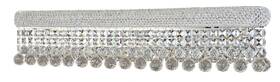 Chandeliers4less 643690959465 Chrome With Quality K9 Crystal Vanity Bathroom Wall Sconce 5 Light Fixture 36 Inch